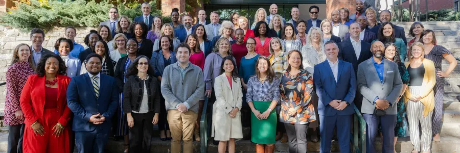 Leadership North Carolina's Class 30 group photo, featuring Christine Reed Davis
