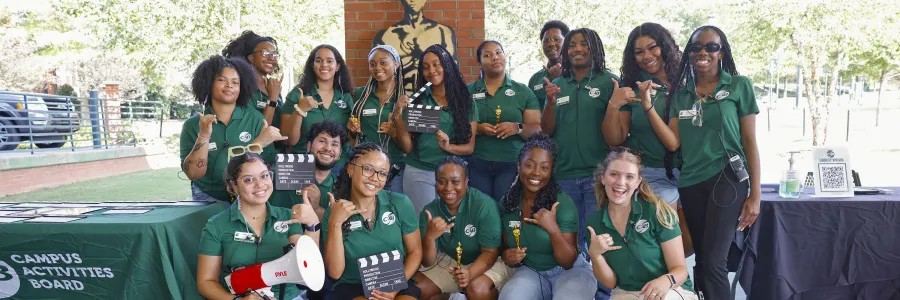 Campus Activies Board staff at the 2024 CAB Bash