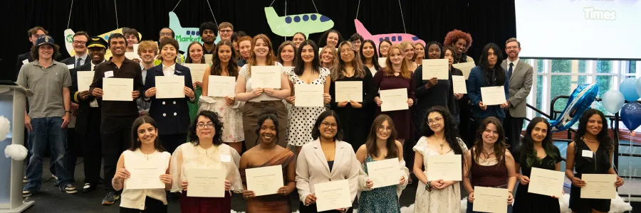 Society of Professional Journalists Region 2 Award winners group