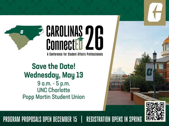 Save the Date graphic for Carolinas ConnectEd Conference on May 13, 2026