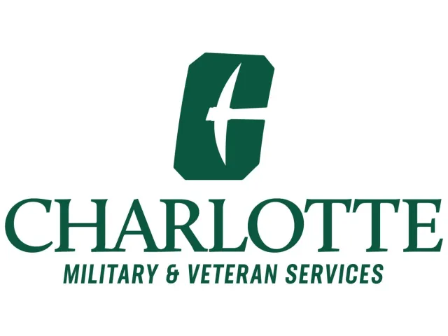 Stacked logo of Military & Veteran Services