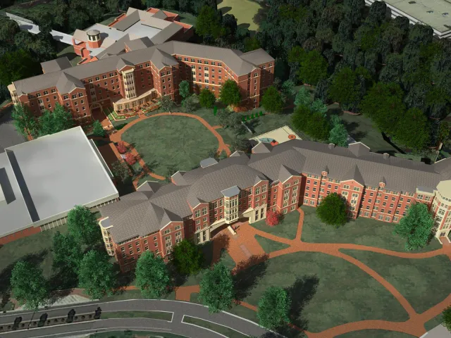 Moore Hall Rendering