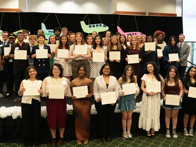 Society of Professional Journalists Region 2 Award winners group