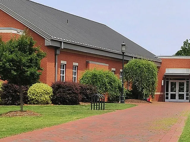 Exterior of Student Health Center