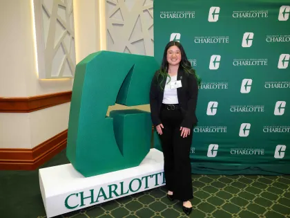 Student Lexue Zhao at the University Honors and Awards