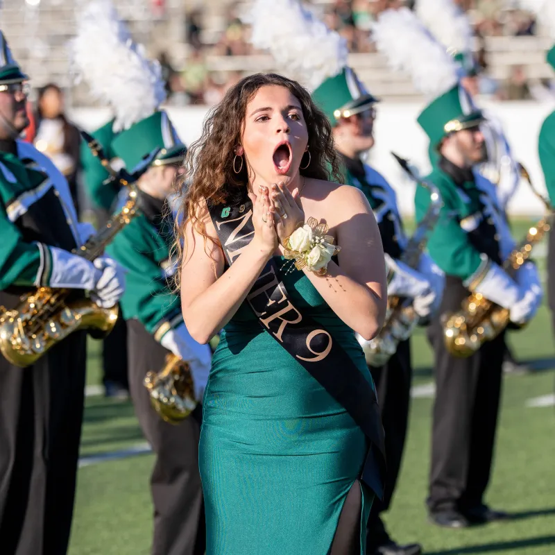 Abby Grace Bare shocked after winning the Golden Niner