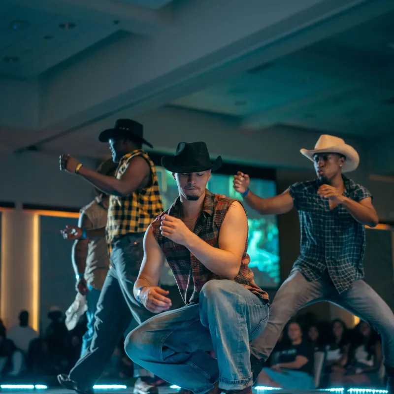 Stroll competition action shot