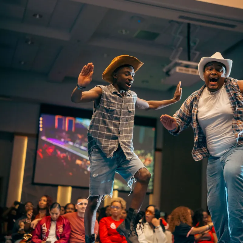 Stroll competition action shot